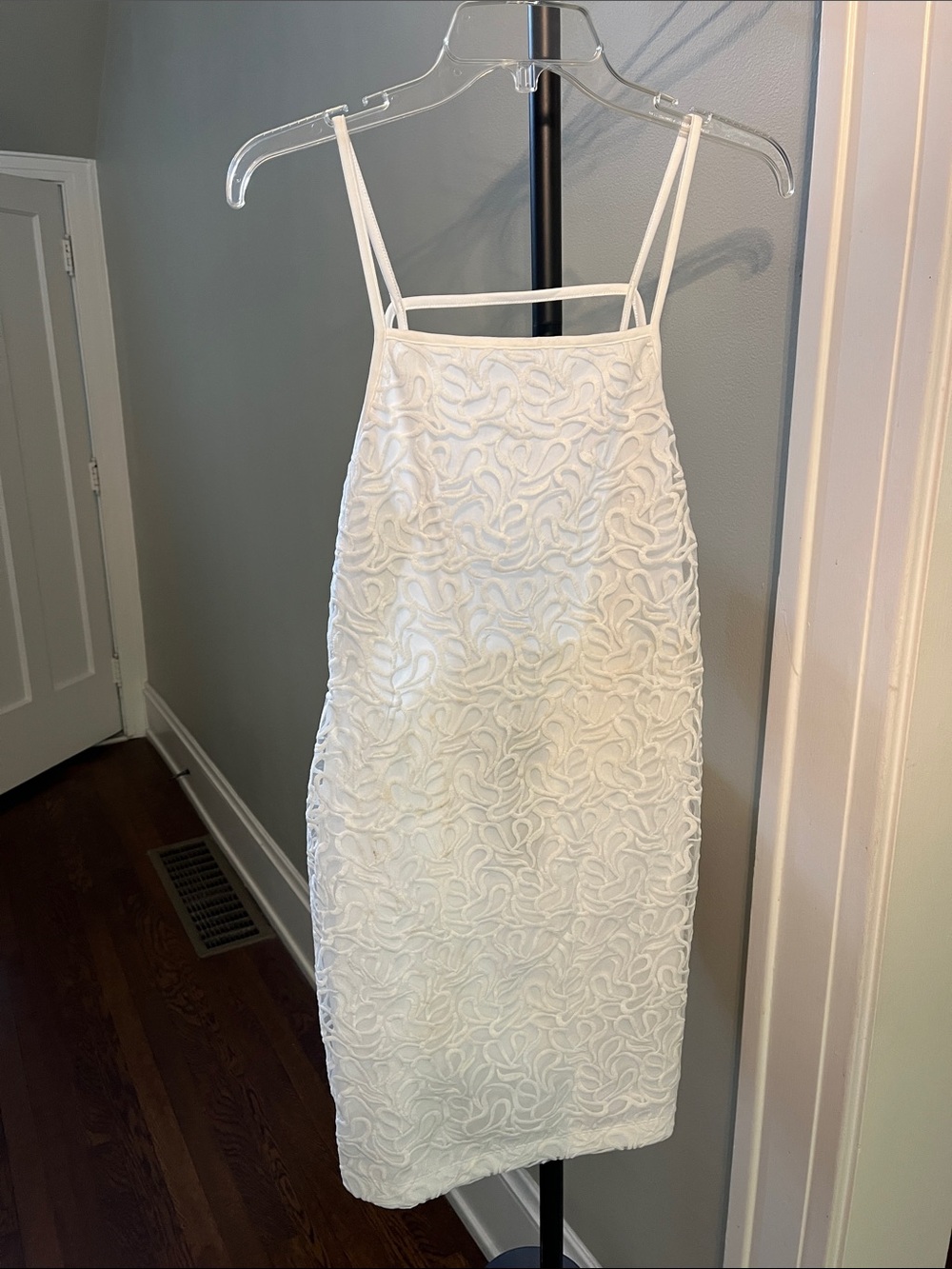 NWT Urban Girl White Strappy Open Back Dress
